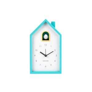 Karlsson wekker Modern Cuckoo – blauw – 6x12x20cm – Vaderdag – Vaderda Karlsson wekker Modern Cuckoo – blauw – 6x12x20cm – Vaderdag – Vaderda