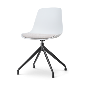 Nolon Nola-Liv Eetkamerstoel Wit – Beige – Draaibaar – Zwart Nolon Nola-Liv Eetkamerstoel Wit – Beige – Draaibaar – Zwart