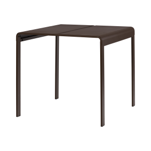 noo.ma Oto Table 80 x 80 cm – stalen buitentafel, Cocoa Brown noo.ma Oto Table 80 x 80 cm – stalen buitentafel, Cocoa Brown