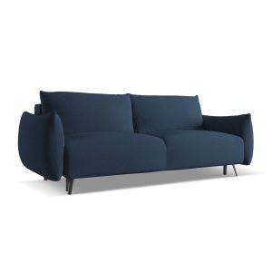 LaMiaSofa 3-zits slaapbank Genova – chenille stof – koningsblauw – 230 LaMiaSofa 3-zits slaapbank Genova – chenille stof – koningsblauw – 230