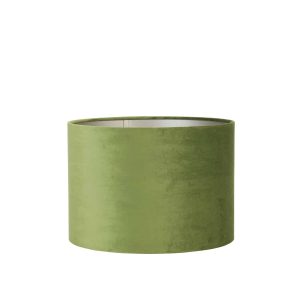 Light & Living lampenkap Velours – groen – 25x25x18cm Light & Living lampenkap Velours – groen – 25x25x18cm