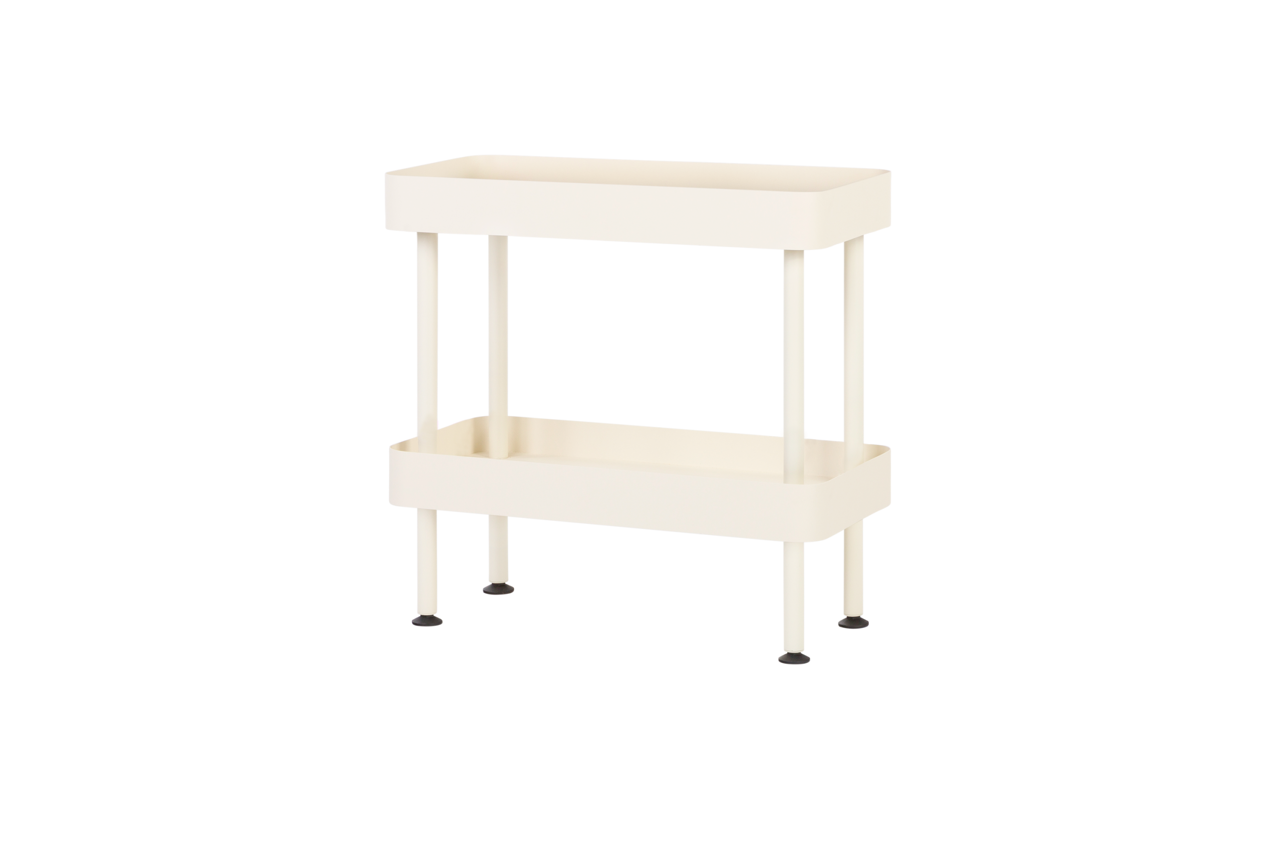 noo.ma Nolle Console 2-tier, metalen console 60 x 30 x 57,5 cm - Piazz