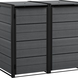 Keter Hide Away Containerberging – 2x 240L – Antraciet Keter Hide Away Containerberging – 2x 240L – Antraciet