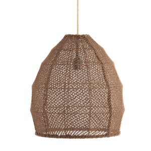 Light & Living hanglamp MAKASSAR – bruin – Ø42x42cm Light & Living hanglamp MAKASSAR – bruin – Ø42x42cm