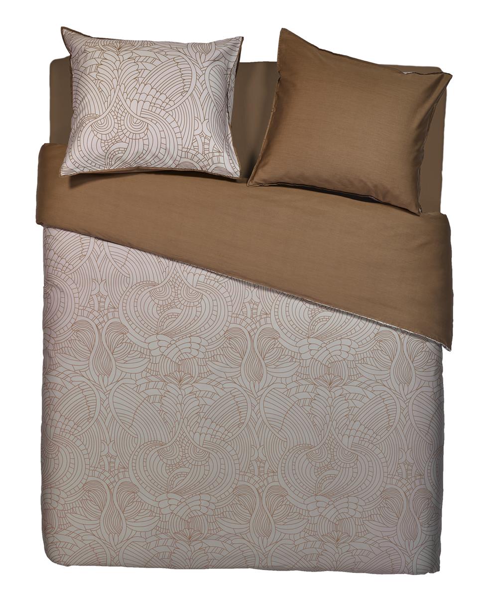 MOOOI dekbedovertrek Dodo Pavone - 200x200/220 cm - grijs