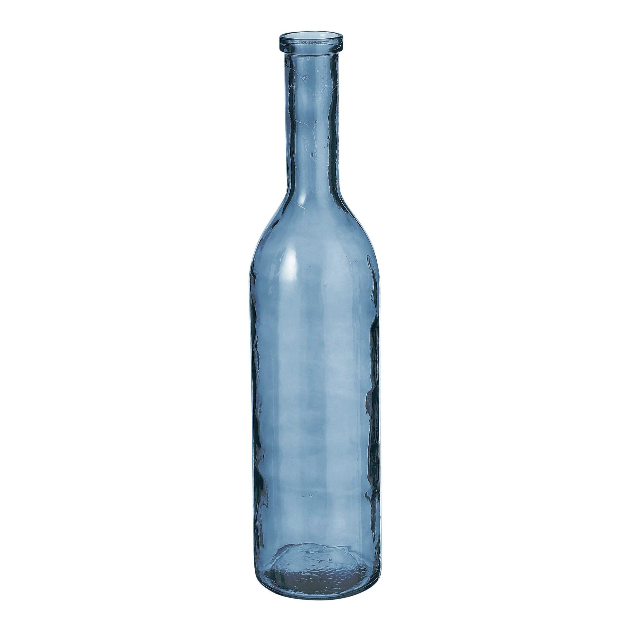 Mica Decorations Rioja Fles Vaas - H75 x Ø18 cm - Gerecycled Glas - Li
