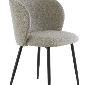 Light & Living eetkamerstoel ELYNA – 56x55x79cm – grijs – Set van 2 Light & Living eetkamerstoel ELYNA – 56x55x79cm – grijs – Set van 2