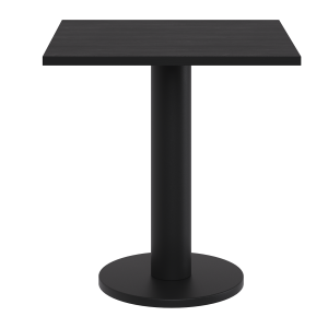 noo.ma Sool Cafétisch 70×70 cm – Black Oak melamine, Vulcano Black sta noo.ma Sool Cafétisch 70×70 cm – Black Oak melamine, Vulcano Black sta