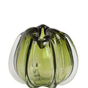 Light & Living vaas MURELA – Ø24.5x22cm – groen Light & Living vaas MURELA – Ø24.5x22cm – groen