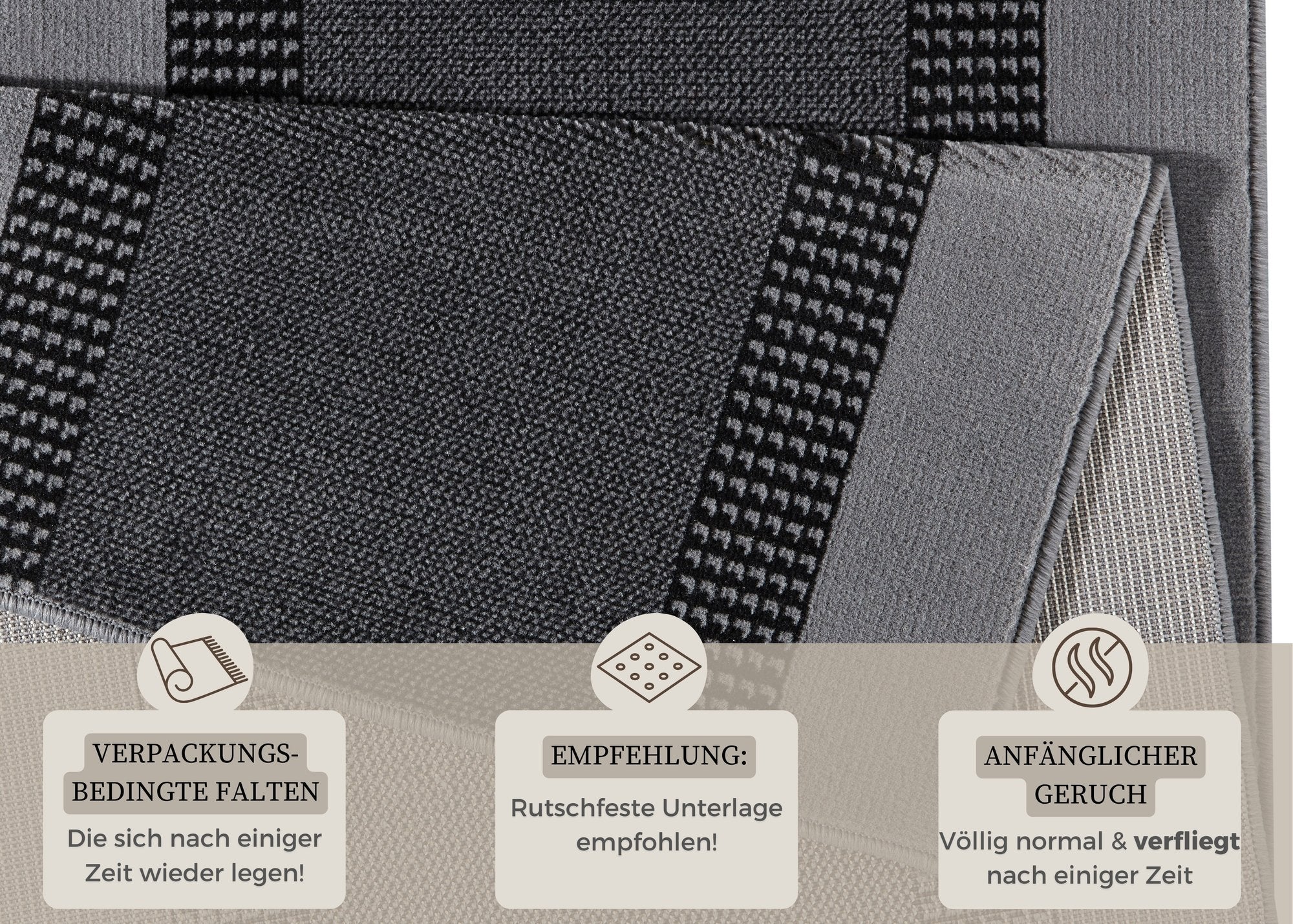 Designer Velours Runner Band 80x450 cm