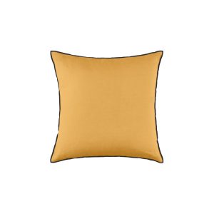 Madura Kussenovertrek Carlina oker en zwarte hommel 40×40 cm Madura Kussenovertrek Carlina oker en zwarte hommel 40×40 cm