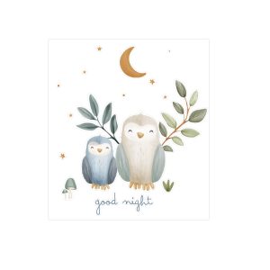 Little Dutch Muurstickers Forest Friends Good Night – 45x40cm Little Dutch Muurstickers Forest Friends Good Night – 45x40cm