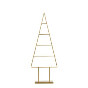 Mica Decorations Decoratie Kerstboom – L34 x B12 x H90 cm – IJzer – Go Mica Decorations Decoratie Kerstboom – L34 x B12 x H90 cm – IJzer – Go