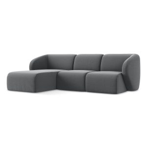 LaMiaSofa hoekbank links Cervo – velours – staal – 248x166x85 LaMiaSofa hoekbank links Cervo – velours – staal – 248x166x85