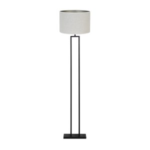 Light & Living vloerlamp Shiva/Saverna – zwart, eiwit – 40x40x170cm Light & Living vloerlamp Shiva/Saverna – zwart, eiwit – 40x40x170cm