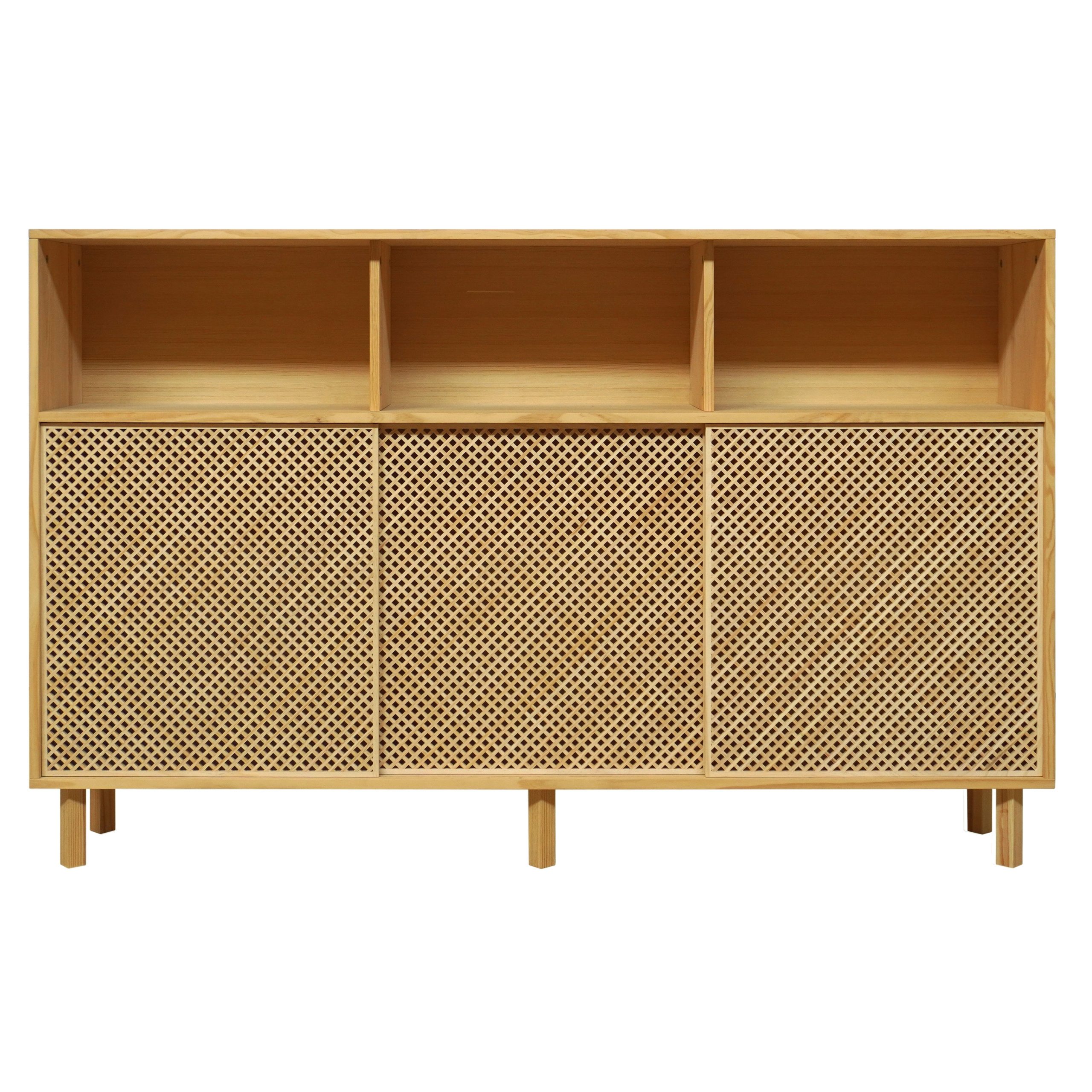Naan Furniture Dressoir Mundina - Gelakt massief grenen - 180 cm