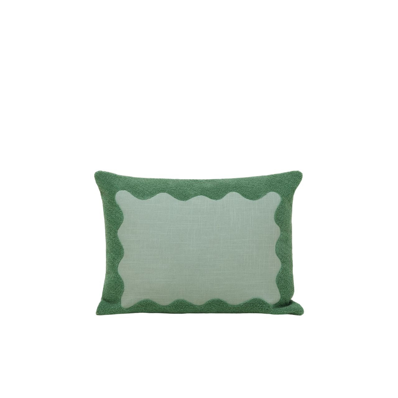 Madura Kussenovertrek Namata aqua groen 30x40 cm