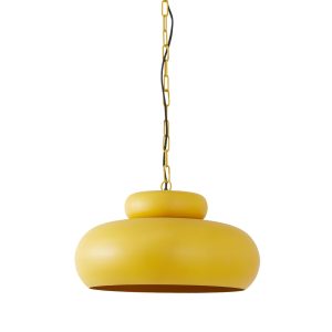 Light & Living hanglamp Neiva – geel – Ø46cm Light & Living hanglamp Neiva – geel – Ø46cm
