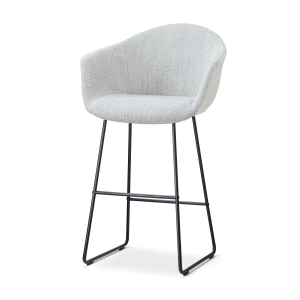 Nolon Nino-Otis Barkruk Grijs Melange – Zwart Onderstel – 75 Cm Nolon Nino-Otis Barkruk Grijs Melange – Zwart Onderstel – 75 Cm