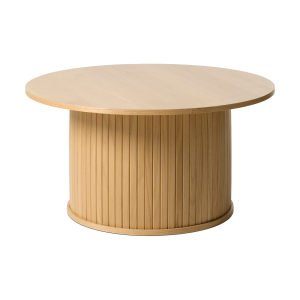 Olivine Lenn Ronde Houten Salontafel – Naturel Eiken Olivine Lenn Ronde Houten Salontafel – Naturel Eiken
