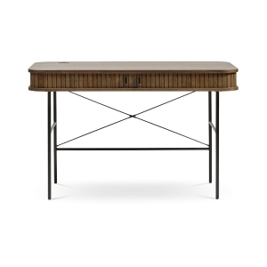 Olivine Lenn houten bureau gerookt eiken – 120 x 60 cm Olivine Lenn houten bureau gerookt eiken – 120 x 60 cm