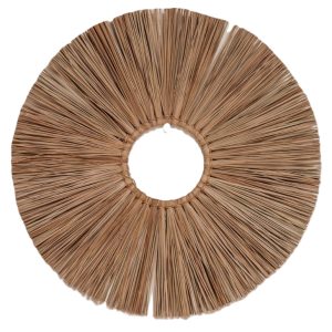 NOA MAY Wanddecoratie Chouia- naturel – zeegras – Ø 45 x h 2 cm NOA MAY Wanddecoratie Chouia- naturel – zeegras – Ø 45 x h 2 cm