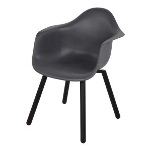Lesli Living bistrostoel Montreux – grijs – 62,5x44x82,5cm – set van 4 Lesli Living bistrostoel Montreux – grijs – 62,5x44x82,5cm – set van 4