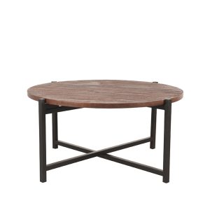 LABEL51 Salontafel Dox – Bruin/Zwart – 70x70x35cm LABEL51 Salontafel Dox – Bruin/Zwart – 70x70x35cm
