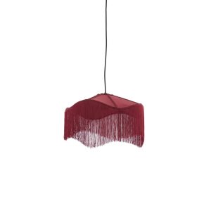 Light & Living hanglamp Tiffany – rood – Ø40cm Light & Living hanglamp Tiffany – rood – Ø40cm