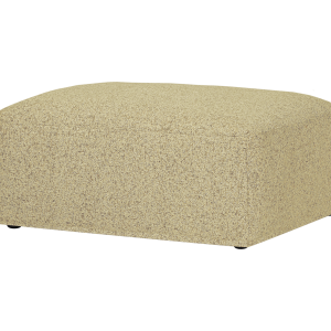 noo.ma Yaro Ottoman – comfortabele poef, Pale Yellow Mélange noo.ma Yaro Ottoman – comfortabele poef, Pale Yellow Mélange