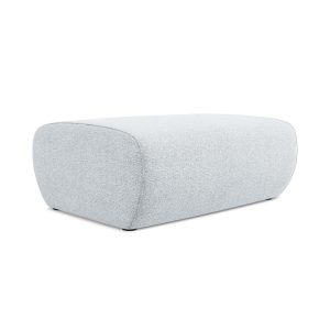 LaMiaSofa Poef Palermo – chenille stof – lichtblauw – 100x70x39 LaMiaSofa Poef Palermo – chenille stof – lichtblauw – 100x70x39