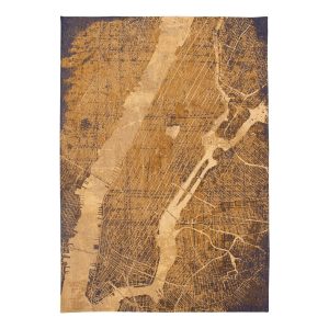 Louis De Poortere vloerkleed Gatsby Gold – geel – 200x280cm Louis De Poortere vloerkleed Gatsby Gold – geel – 200x280cm