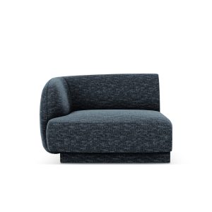 Micadoni linker module Miley chenille koningsblauw – 90x90x70cm