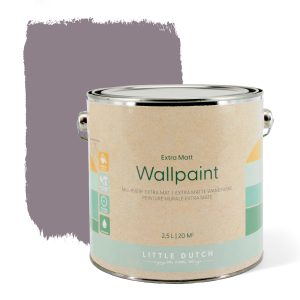 Little Dutch Muurverf Mat – Pure Mauve – Paars – 2,5 liter Little Dutch Muurverf Mat – Pure Mauve – Paars – 2,5 liter