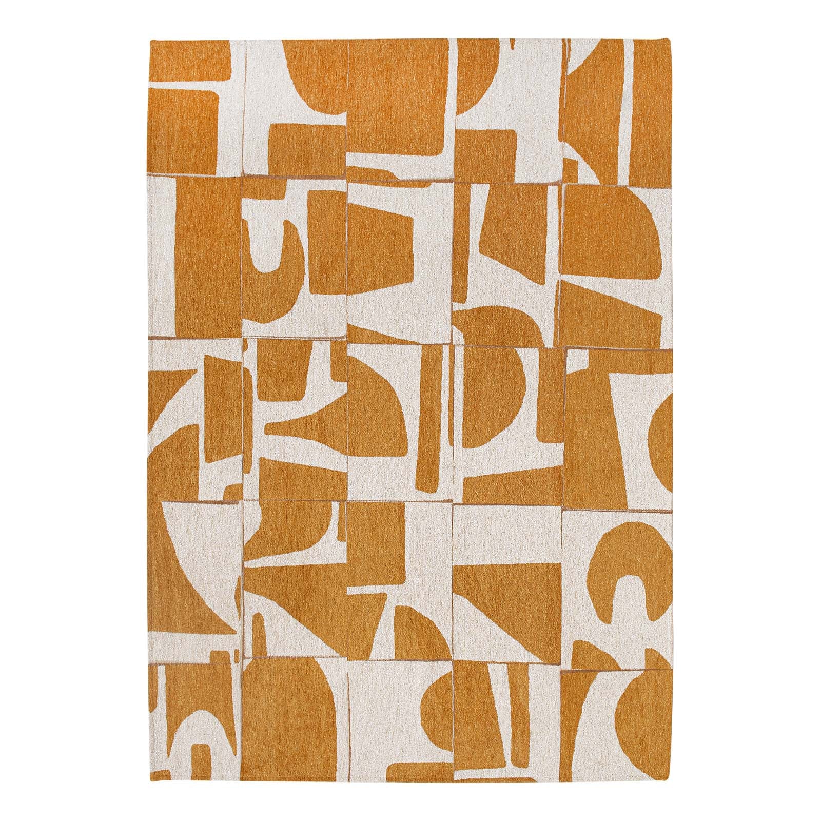 Ecorugs vloerkleed Curry - geel - 140x200cm