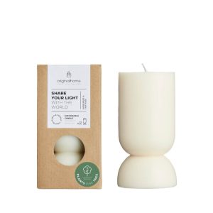 Originalhome kaars organische vorm – roomwit – S Originalhome kaars organische vorm – roomwit – S