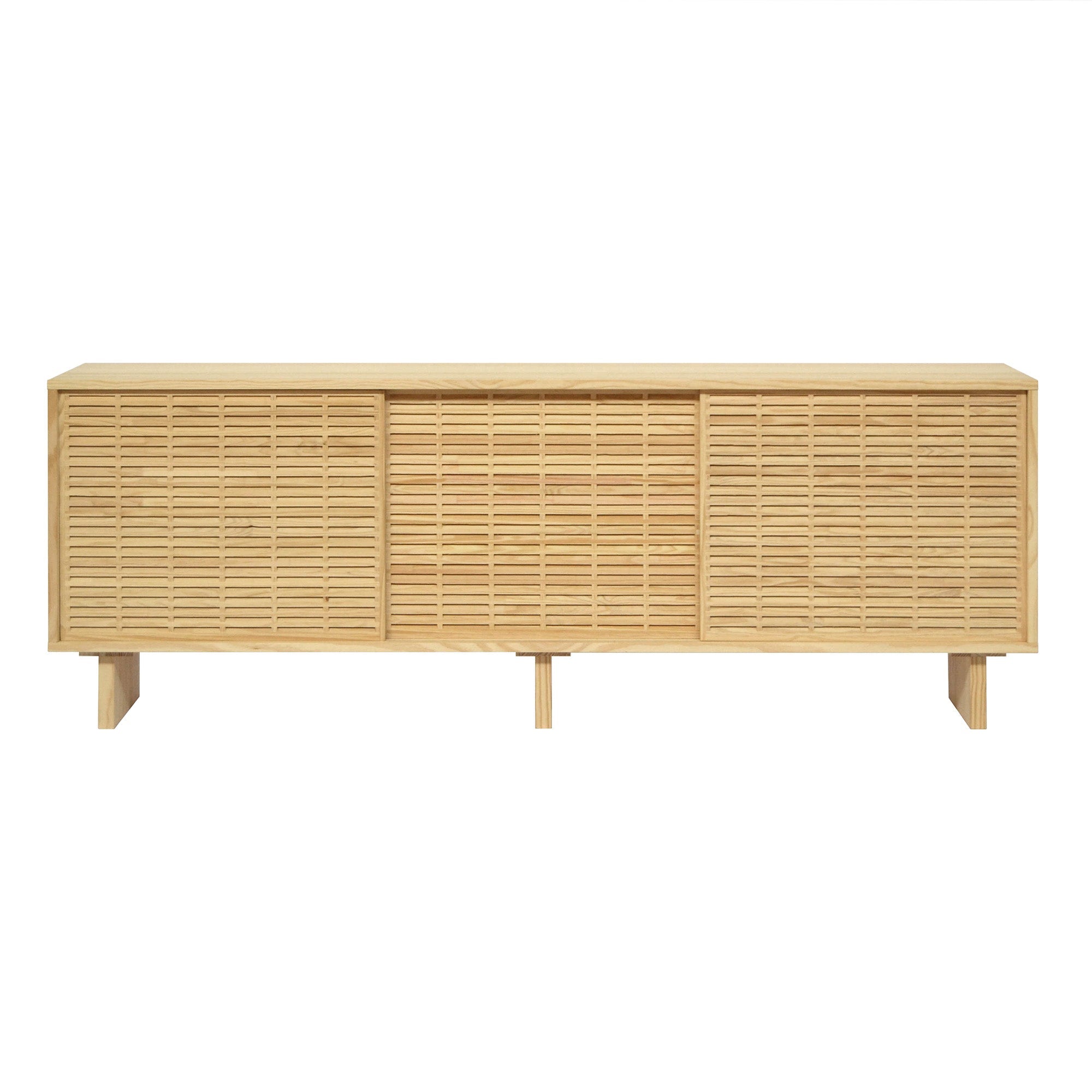 Naan Furniture Dressoir Pedrera - Natuurlijk ongelakt massief grenen -