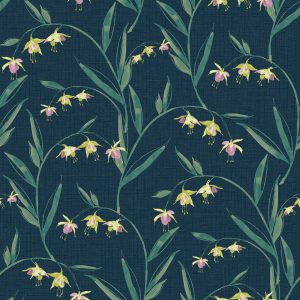 Laura Ashley Vliesbehang Fulwell Fuchsia 10mx52cm Laura Ashley Vliesbehang Fulwell Fuchsia 10mx52cm