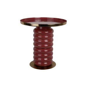Leitmotiv bijzettafel Ruby – rood – Ø41cm Leitmotiv bijzettafel Ruby – rood – Ø41cm
