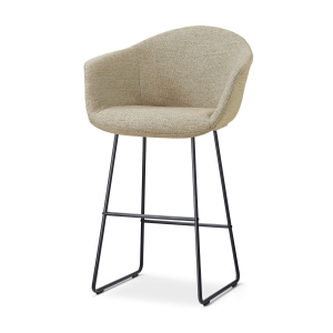 Nolon Nino-Otis Barkruk Taupe Melange – Zwart Onderstel – 75 Cm Nolon Nino-Otis Barkruk Taupe Melange – Zwart Onderstel – 75 Cm