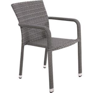 Lesli Living bistrostoel Sol – grijs – 57,5x62x82,5cm Lesli Living bistrostoel Sol – grijs – 57,5x62x82,5cm