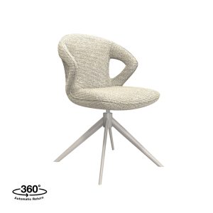 LABEL51 Eetkamerstoel Zurich – Naturel Bouclé LABEL51 Eetkamerstoel Zurich – Naturel Bouclé