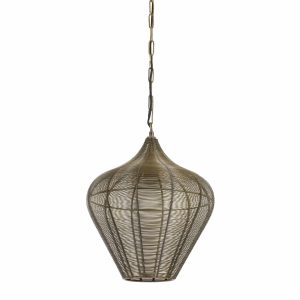 Light & Living hanglamp Alvaro – brons – Ø36cm Light & Living hanglamp Alvaro – brons – Ø36cm