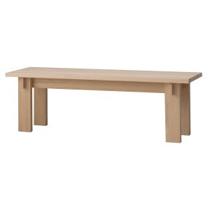 Naan Furniture Bankje grote Begur – Massief natuurlijk hout ongelakt – Naan Furniture Bankje grote Begur – Massief natuurlijk hout ongelakt –