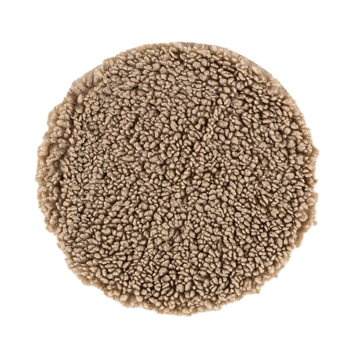 Nest living Malia Rond Vachtje Teddystof Beige