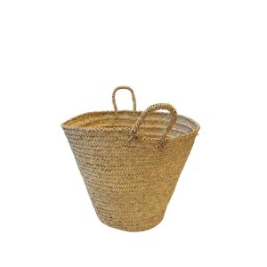 NOA MAY Mand Kasbah – naturel – palmblad – h 40 cm NOA MAY Mand Kasbah – naturel – palmblad – h 40 cm