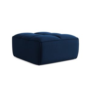 LaMiaSofa Poef Belluno – velours – koningsblauw – 80x93x43 LaMiaSofa Poef Belluno – velours – koningsblauw – 80x93x43