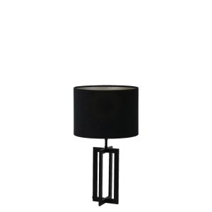 Light & Living tafellamp Mace/Velours – zwart, zwart – 30x30x56cm Light & Living tafellamp Mace/Velours – zwart, zwart – 30x30x56cm