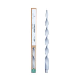 Originalhome spiraalkaars 40 cm – lichtblauw Originalhome spiraalkaars 40 cm – lichtblauw