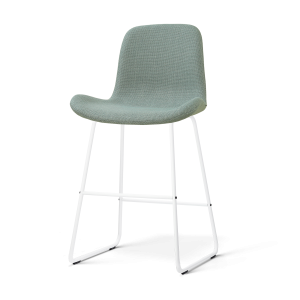 Nolon Nino-Fé Barkruk Saliegroen – Wit Onderstel – 65 Cm